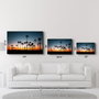 Wallity SPR-1440 Pintura Decorativa de Vidrio Templado Multicolor 46 x 72 cm